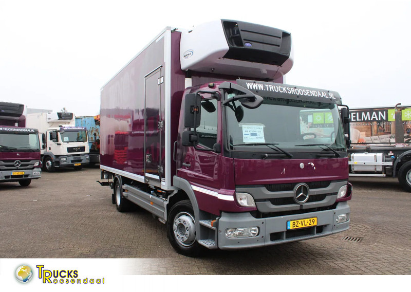 Refrigerator truck Mercedes-Benz Atego 1222 + carrier supra 950 + lift: picture 1