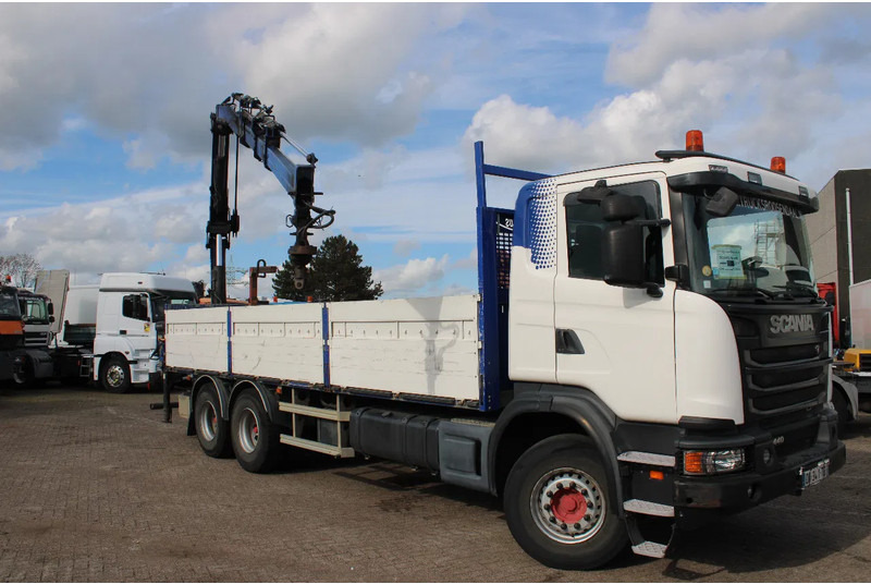 Scania G440 hiab 166-4 hipro + 6x4 + manual - Crane truck: picture 4 Scania G440 hiab 166-4 hipro + 6x4 + manual - Crane truck: picture 4