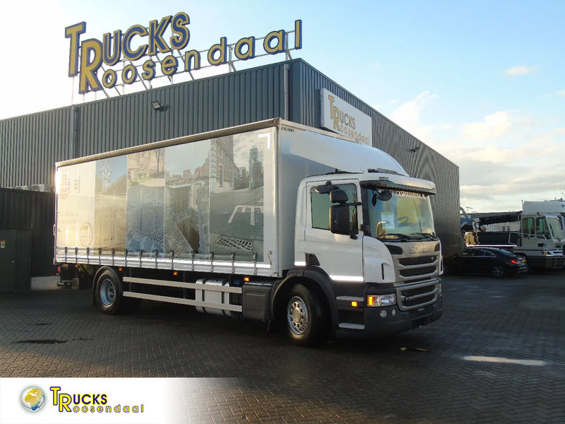 Scania P 370 + LIFT + EURO 6 + 19T - Curtainsider truck: picture 1 Scania P 370 + LIFT + EURO 6 + 19T - Curtainsider truck: picture 1