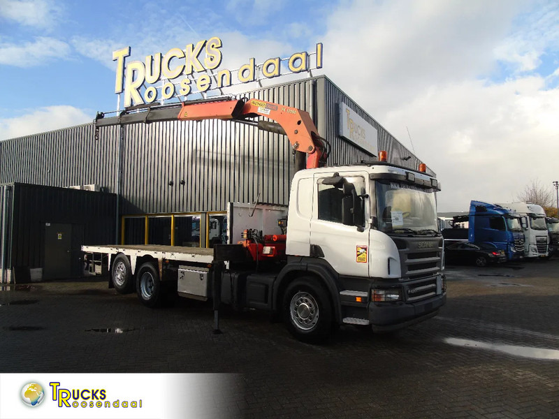 Scania P 420 + PALFINGER 32080 + STEERING + 6X2 - Crane truck: picture 1 Scania P 420 + PALFINGER 32080 + STEERING + 6X2 - Crane truck: picture 1
