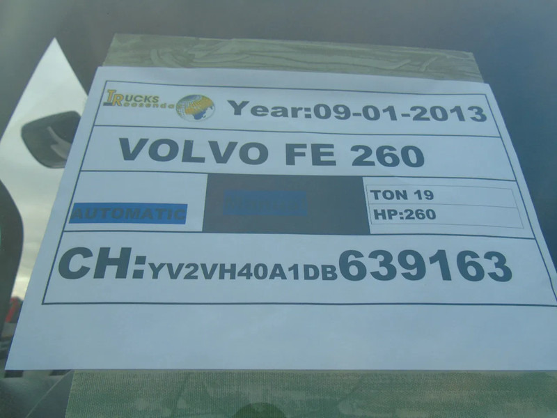 Volvo FE 260 + THERMO KING + DHOLLANDIA LOADLIFT - Refrigerator truck: picture 4 Volvo FE 260 + THERMO KING + DHOLLANDIA LOADLIFT - Refrigerator truck: picture 4