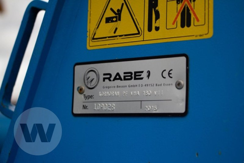 Rabe KORMORAN PF VHA 180 VII - Plow: picture 5 Rabe KORMORAN PF VHA 180 VII - Plow: picture 5