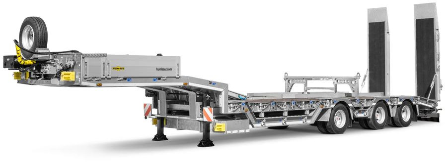 Humbaur Niskopodwozie z zagłębieniami na koła, ocynkowane - Low loader semi-trailer: picture 1 Humbaur Niskopodwozie z zagłębieniami na koła, ocynkowane - Low loader semi-trailer: picture 1