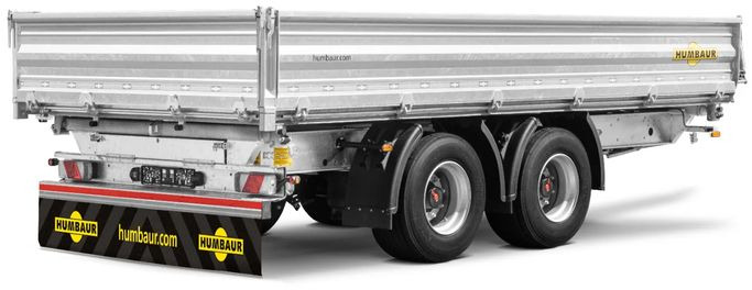 New Tipper trailer Humbaur Wywrotka 3-Stronna , Różne DMC i Długości, Ocynk, Najazdy jako opcja: picture 8