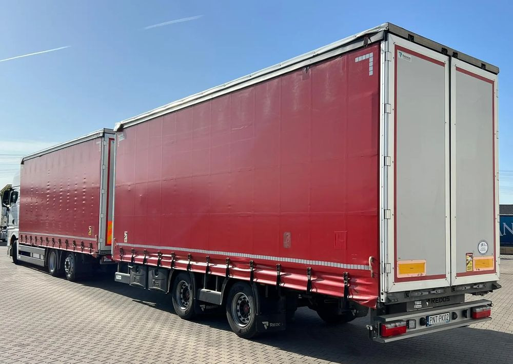 MAN TGX 26.470 z przyczepą Redos - Curtainsider truck, Curtainsider trailer: picture 4 MAN TGX 26.470 z przyczepą Redos - Curtainsider truck, Curtainsider trailer: picture 4