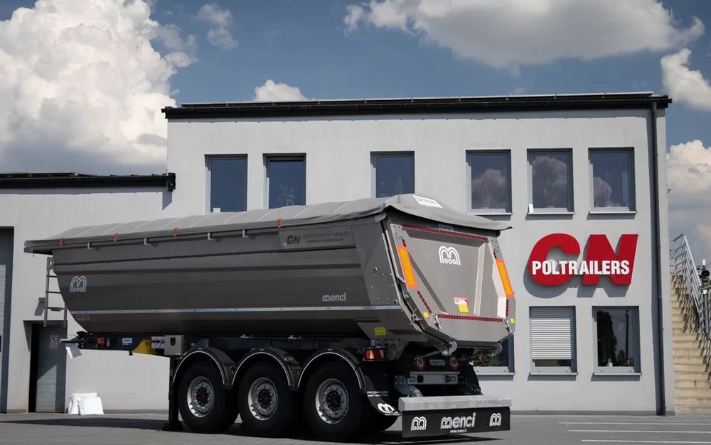 Menci Wywrotka stalowa 27m3, Cramaro Elektryczny/Manualny/Boczny // Waga 6000 kg // Hardox HB500 - Tipper semi-trailer: picture 4 Menci Wywrotka stalowa 27m3, Cramaro Elektryczny/Manualny/Boczny // Waga 6000 kg // Hardox HB500 - Tipper semi-trailer: picture 4