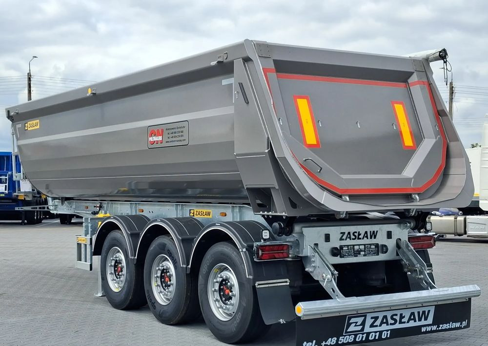 Zaslaw NOWY MODEL, CAŁA HARDOX 500 24/27m3 - Tipper semi-trailer: picture 5 Zaslaw NOWY MODEL, CAŁA HARDOX 500 24/27m3 - Tipper semi-trailer: picture 5