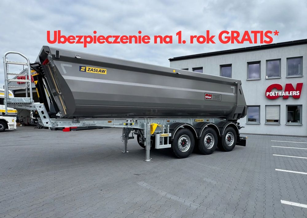Zaslaw NOWY MODEL, CAŁA HARDOX 500 24/27m3 - Tipper semi-trailer: picture 1 Zaslaw NOWY MODEL, CAŁA HARDOX 500 24/27m3 - Tipper semi-trailer: picture 1