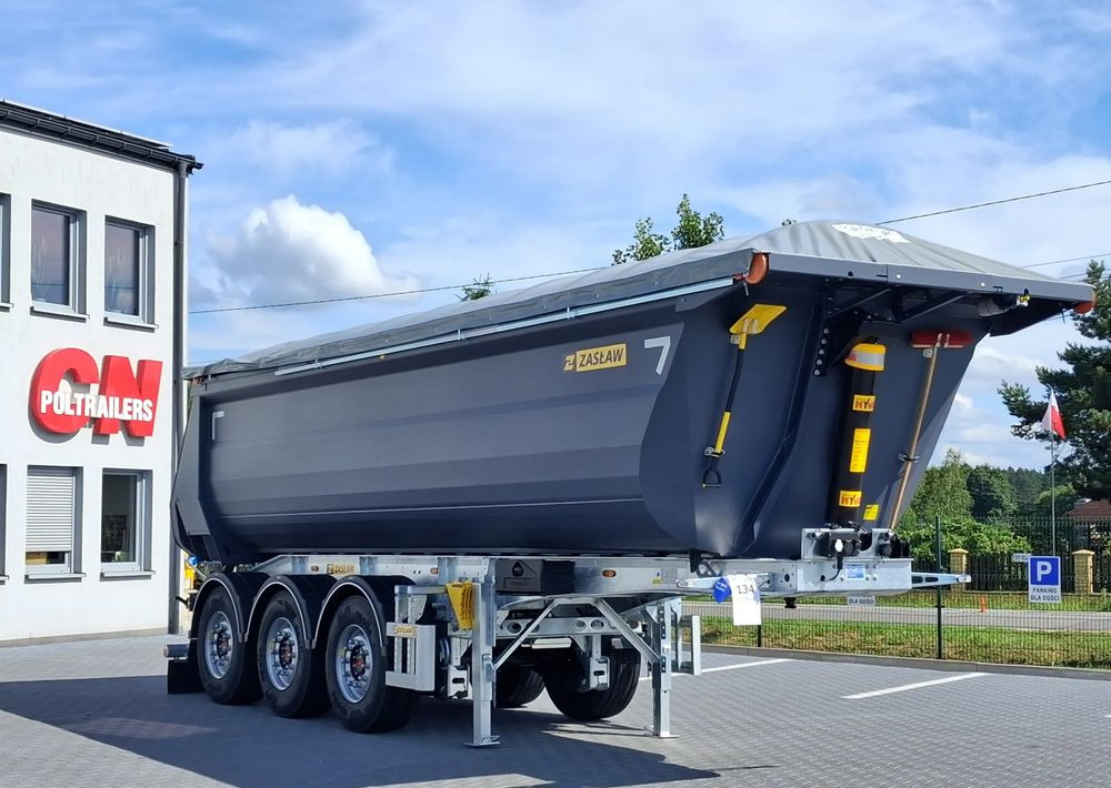 Zaslaw NOWY MODEL // Elektryczna plandeka // CAŁA HARDOX 500 24/27m3 - Tipper semi-trailer: picture 1 Zaslaw NOWY MODEL // Elektryczna plandeka // CAŁA HARDOX 500 24/27m3 - Tipper semi-trailer: picture 1