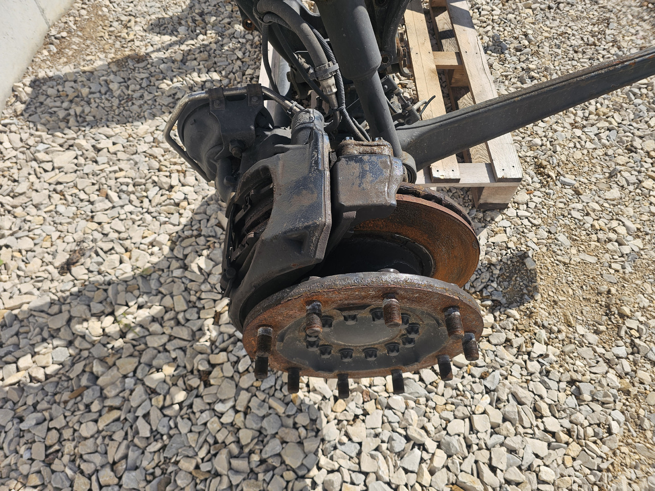 Front axle MAN TGX TGS AIR SUNSPENSION / COMPLETE FRONT AXLE: picture 6 Front axle MAN TGX TGS AIR SUNSPENSION / COMPLETE FRONT AXLE: picture 6