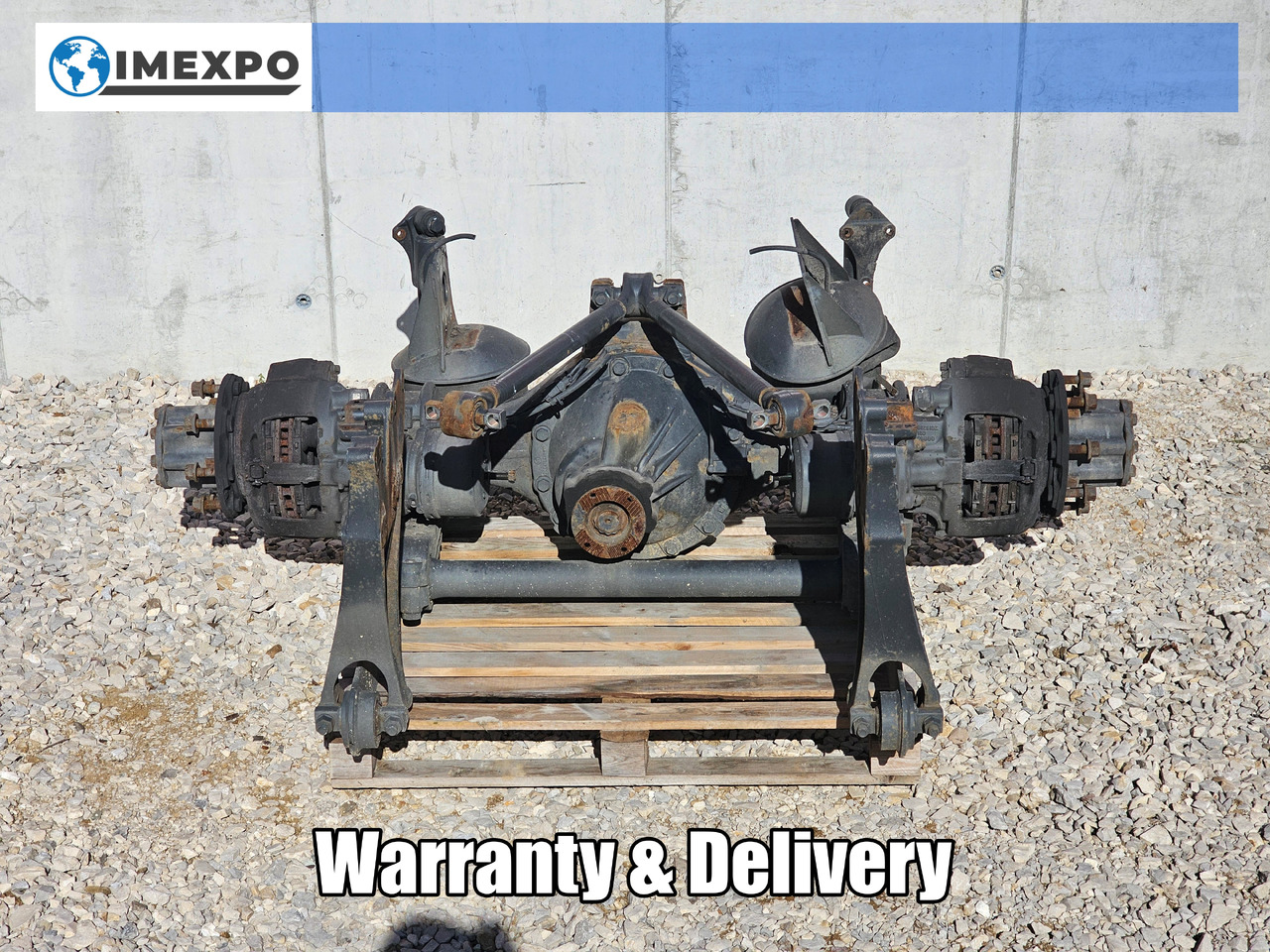 MERCEDES ATEGO MP4 12.XXX EURO 6 / R390-11,0 C19.5 / RATIO: 3,909 / REAR AXLE - Rear axle: picture 1 MERCEDES ATEGO MP4 12.XXX EURO 6 / R390-11,0 C19.5 / RATIO: 3,909 / REAR AXLE - Rear axle: picture 1