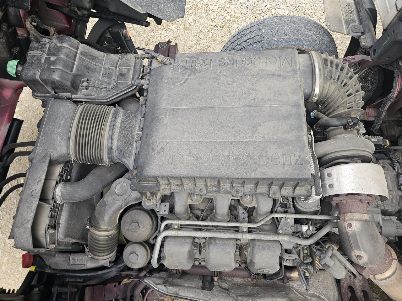 MERCEDES-BENZ ACTROS MP3/ OM501LA V6 / COMPLETE ENGINE / TOP CONDITION: 565k KM!! - Engine: picture 4 MERCEDES-BENZ ACTROS MP3/ OM501LA V6 / COMPLETE ENGINE / TOP CONDITION: 565k KM!! - Engine: picture 4