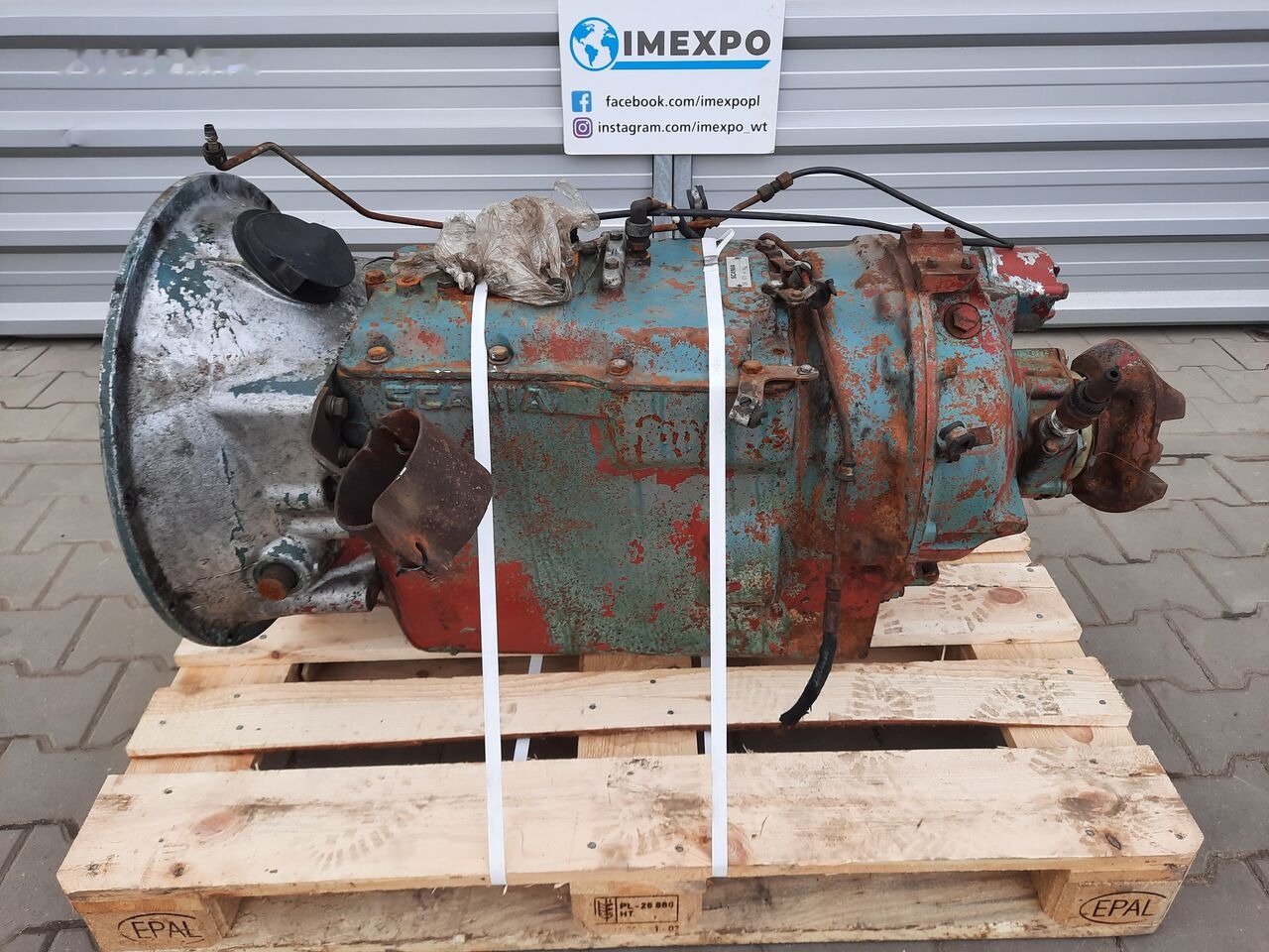 SCANIA GEARBOX / GR 870 GR870 / WORLDWIDE DELIVERY - Gearbox for Truck: picture 1 SCANIA GEARBOX / GR 870 GR870 / WORLDWIDE DELIVERY - Gearbox for Truck: picture 1
