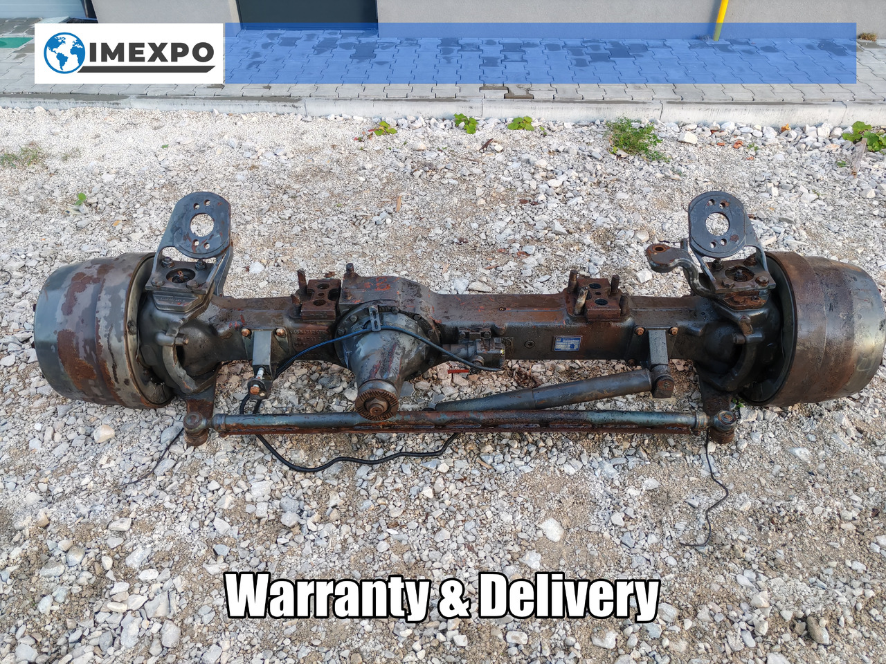 VOLVO FH FM FMX / FRONT DRIVE AXLE 4X4 6X6 / APL-9000 / RATIO: 6.89/2.07 - Front axle: picture 1 VOLVO FH FM FMX / FRONT DRIVE AXLE 4X4 6X6 / APL-9000 / RATIO: 6.89/2.07 - Front axle: picture 1