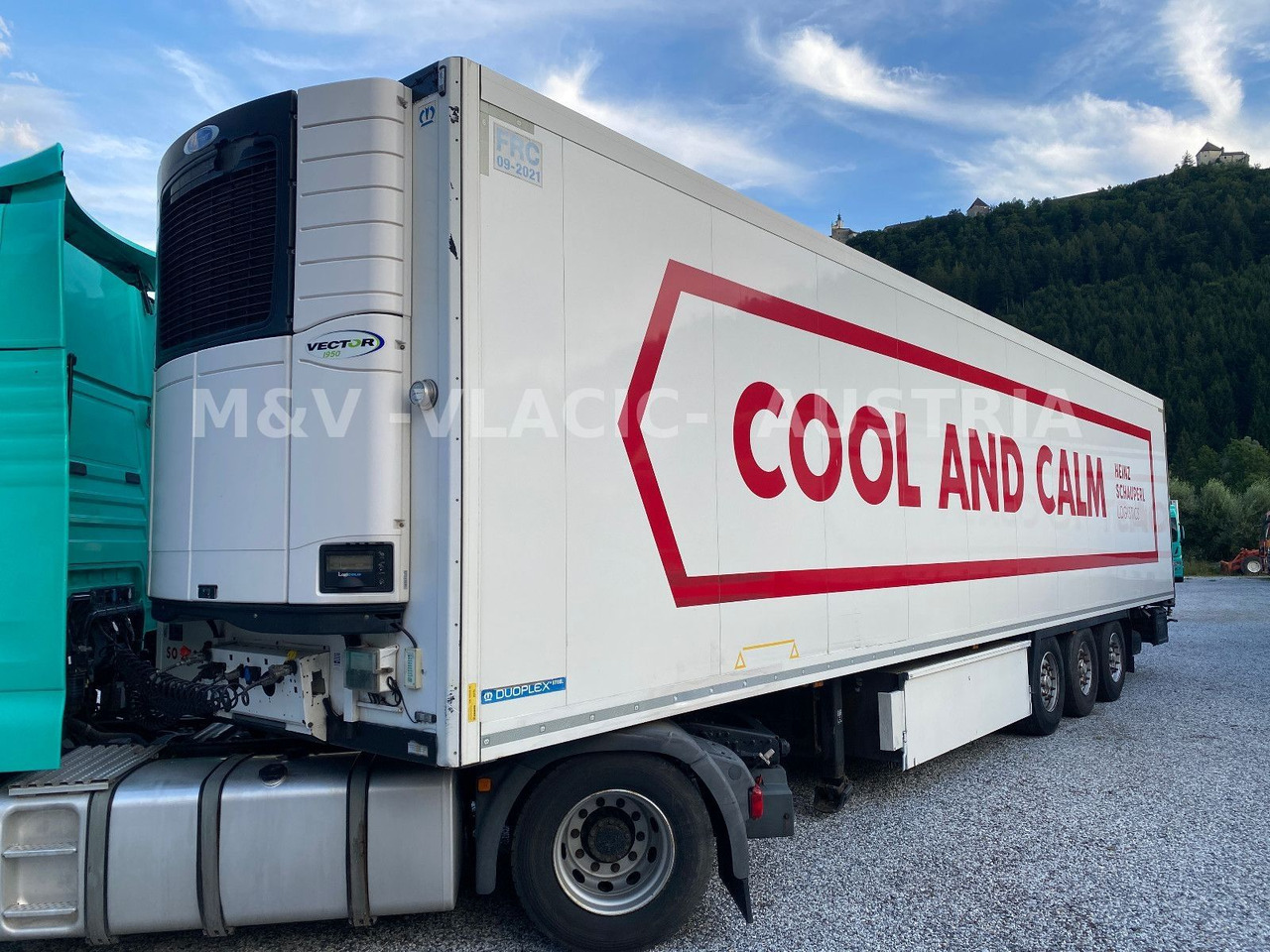 Krone Doppelstock / Carrier 1950 - Refrigerator semi-trailer: picture 1 Krone Doppelstock / Carrier 1950 - Refrigerator semi-trailer: picture 1