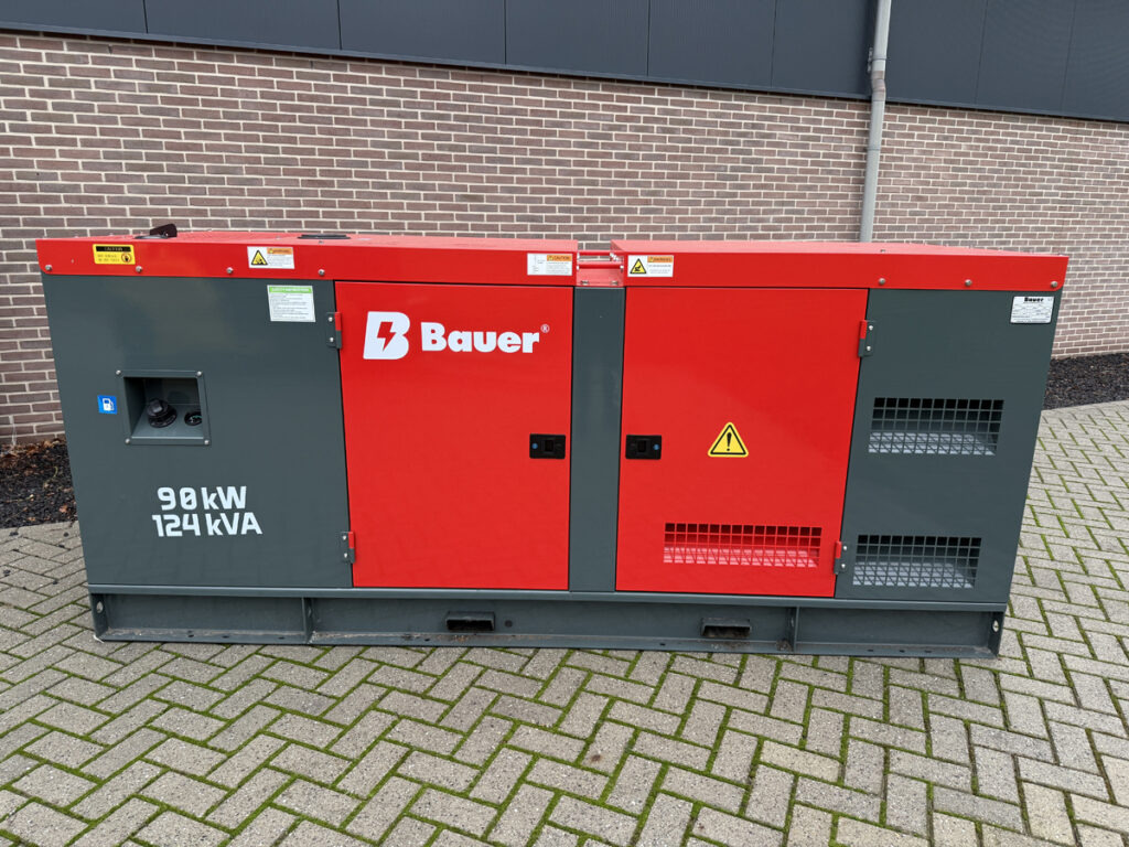 BAUER 124 KVA - Generator set: picture 1 BAUER 124 KVA - Generator set: picture 1