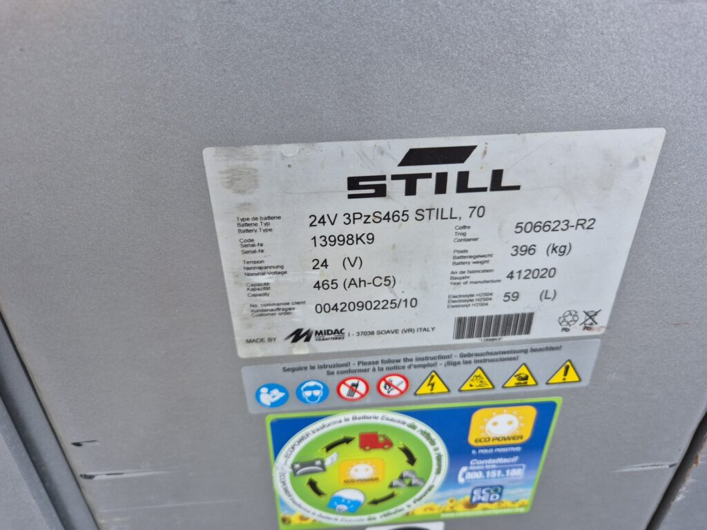 Electric forklift STILL EXD-S20 stacker: picture 13