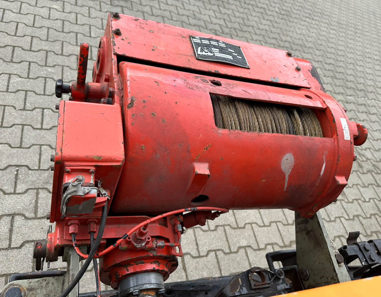 Unimog Frontanbau Seilwinde Werner F30.1M1HW1708 - Winch: picture 4 Unimog Frontanbau Seilwinde Werner F30.1M1HW1708 - Winch: picture 4