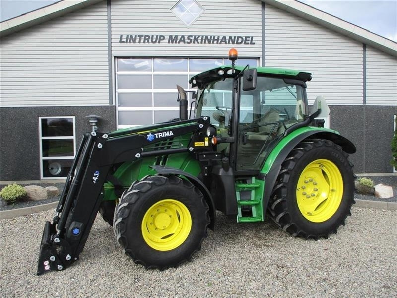 John Deere 6125R AutoPower med frontlæsser - Farm tractor: picture 1 John Deere 6125R AutoPower med frontlæsser - Farm tractor: picture 1