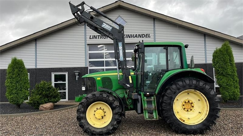 John Deere 6620 AP Med frontlæsser. - Farm tractor: picture 1 John Deere 6620 AP Med frontlæsser. - Farm tractor: picture 1