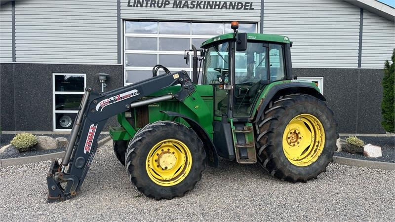 John Deere 6910 Auto Quad II-TLS Med frontlæsser  - Farm tractor: picture 1 John Deere 6910 Auto Quad II-TLS Med frontlæsser  - Farm tractor: picture 1