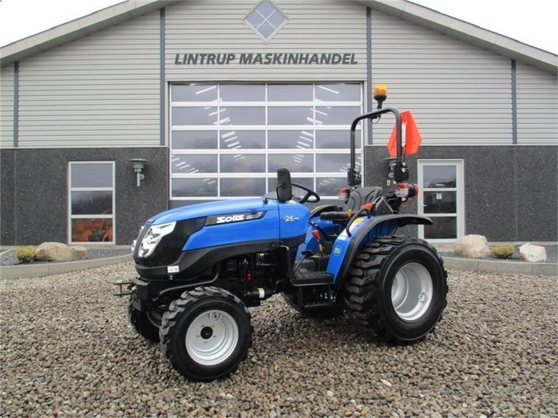Solis 26 6+2 Gearmaskine med servostyring og industrihju - Municipal tractor: picture 1 Solis 26 6+2 Gearmaskine med servostyring og industrihju - Municipal tractor: picture 1