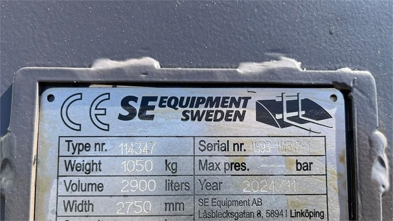 Volvo Læsseskovl 2,9m3 skovl med Volvo beslag på. Den er - Wheel loader: picture 3 Volvo Læsseskovl 2,9m3 skovl med Volvo beslag på. Den er - Wheel loader: picture 3
