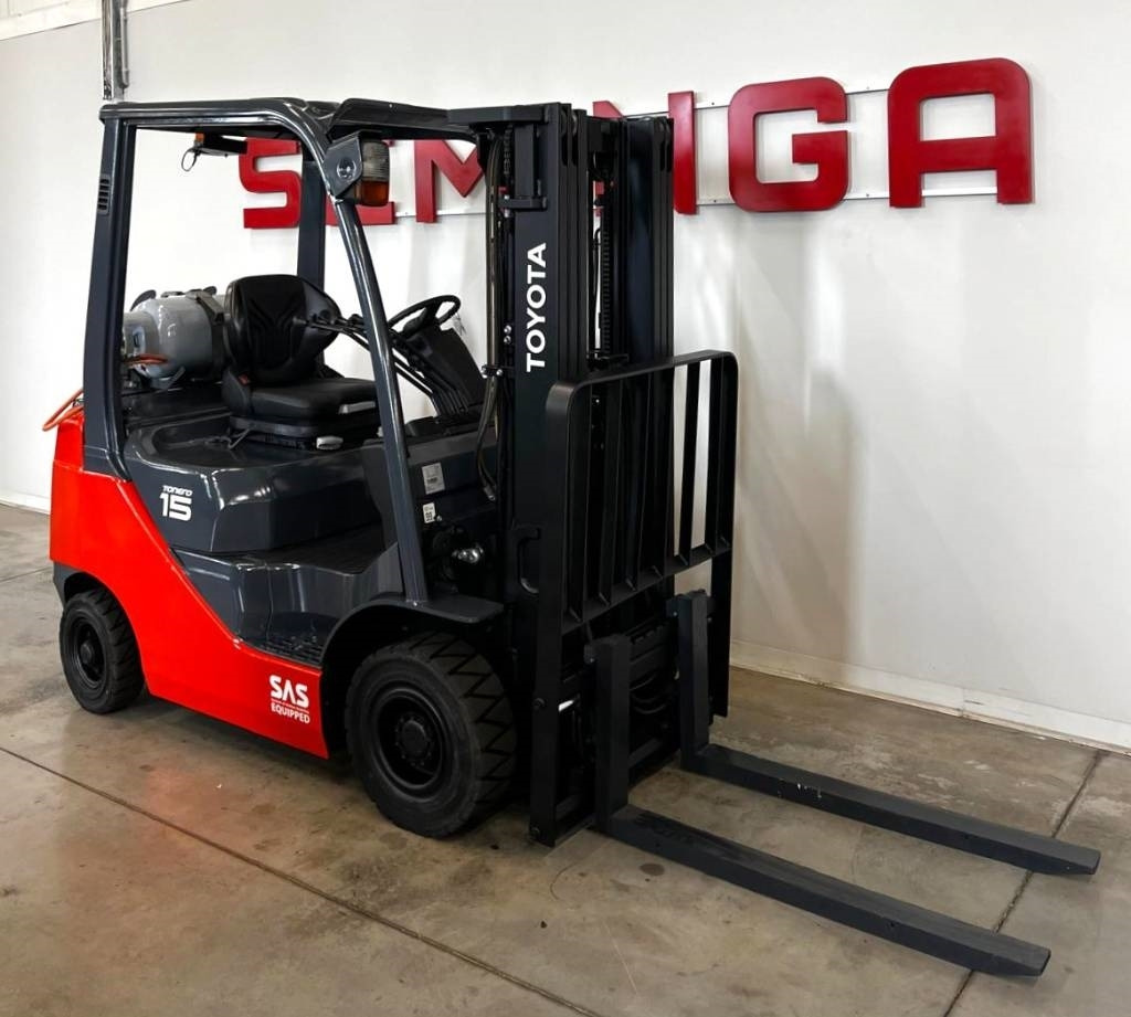 Toyota 10908 02-8FGF18 - LPG forklift: picture 1 Toyota 10908 02-8FGF18 - LPG forklift: picture 1