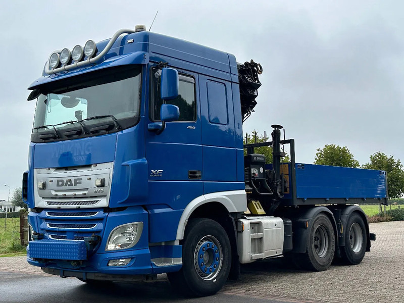 Crane truck DAF XF 460 6x4!! HIAB 24TM CRANE/KRAN/TREKKER/BAKWAGEN!!BAUKRANE TRANSPORT!!euro6!: picture 6
