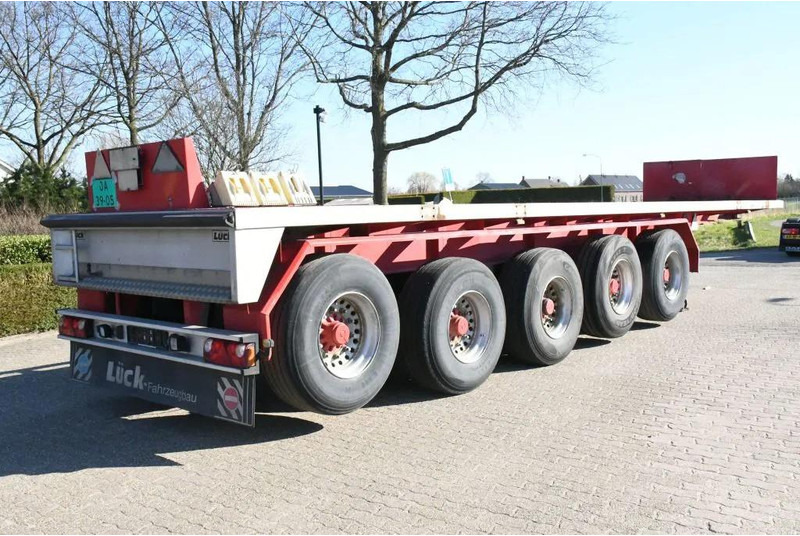 LUECK SPR75 5 5 achse BALLAST TRAILER 3x STEERAXLE!! - Dropside/ Flatbed semi-trailer: picture 5 LUECK SPR75 5 5 achse BALLAST TRAILER 3x STEERAXLE!! - Dropside/ Flatbed semi-trailer: picture 5