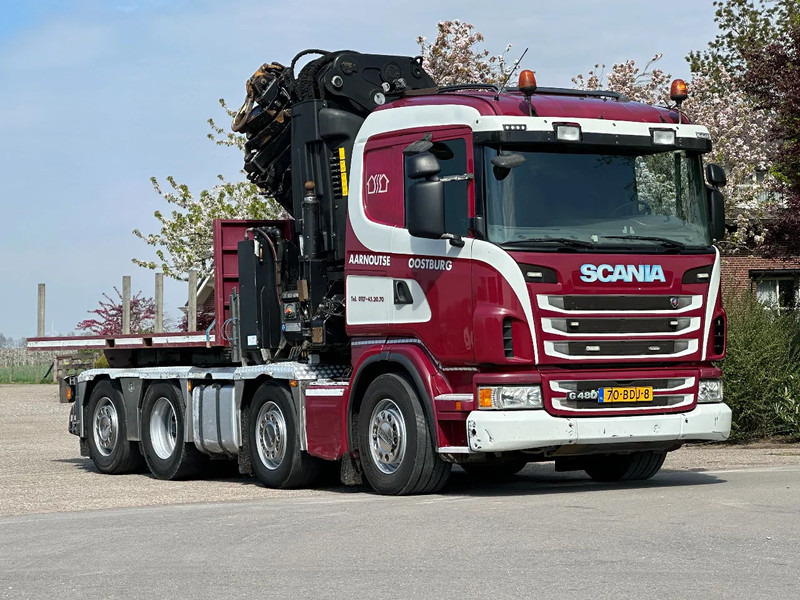 Scania G480 !!TRUCK/TRACTOR!!!CRANE/GRUE/HIAB 105TM!!TOP! - Tractor unit: picture 4 Scania G480 !!TRUCK/TRACTOR!!!CRANE/GRUE/HIAB 105TM!!TOP! - Tractor unit: picture 4