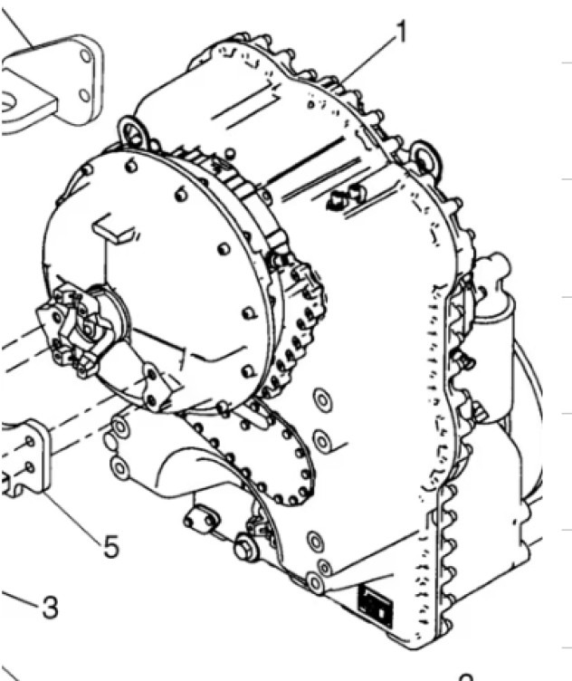 Case 84227493R - Gearbox for Construction machinery: picture 1 Case 84227493R - Gearbox for Construction machinery: picture 1