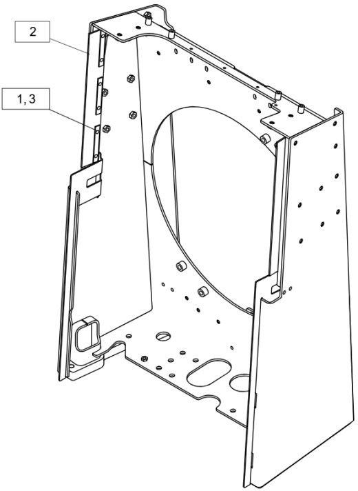 Caterpillar 4710421 - Radiator for Construction machinery: picture 1 Caterpillar 4710421 - Radiator for Construction machinery: picture 1