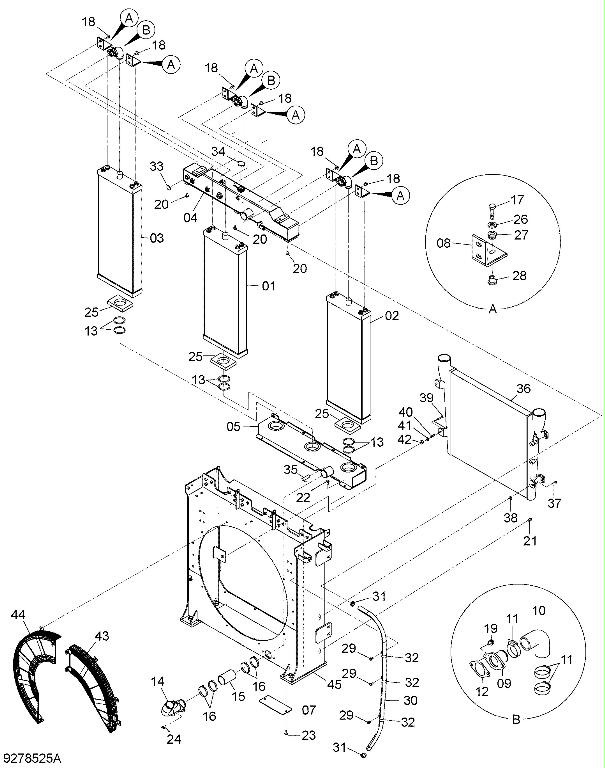 New Radiator for Construction machinery Hitachi 4682424: picture 7