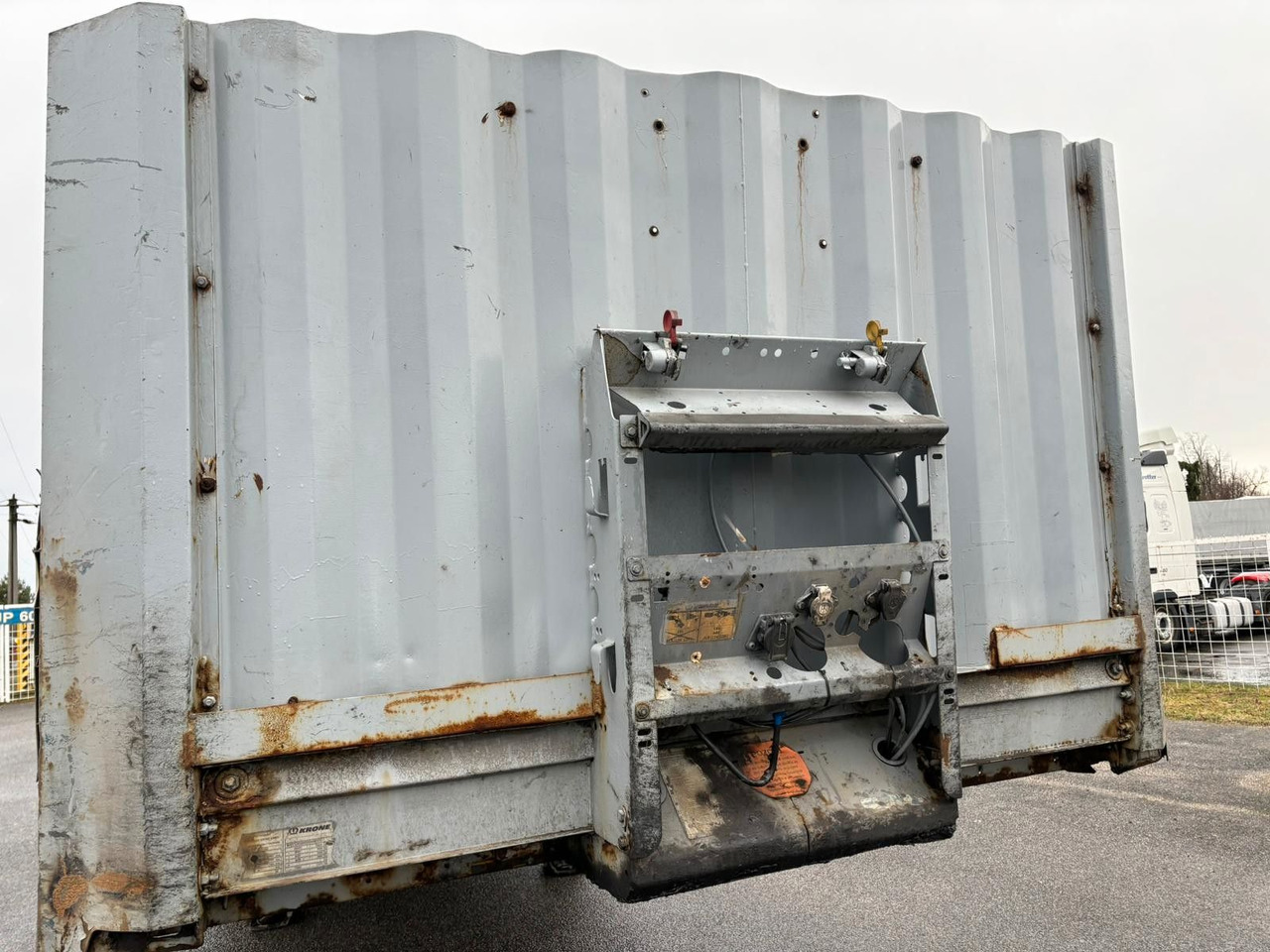 Krone SD P - Dropside/ Flatbed semi-trailer: picture 3 Krone SD P - Dropside/ Flatbed semi-trailer: picture 3