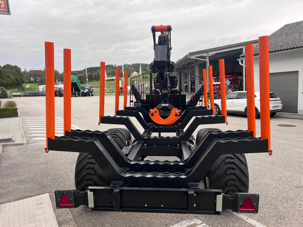 BMF BMF 10T2 mit BMF 850 HP Kran - Timber transport: picture 4 BMF BMF 10T2 mit BMF 850 HP Kran - Timber transport: picture 4