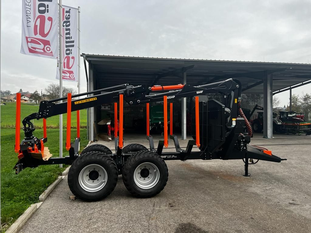 BMF BMF 13T1 PRO mit BMF 905 HP Kran - Timber transport: picture 3 BMF BMF 13T1 PRO mit BMF 905 HP Kran - Timber transport: picture 3