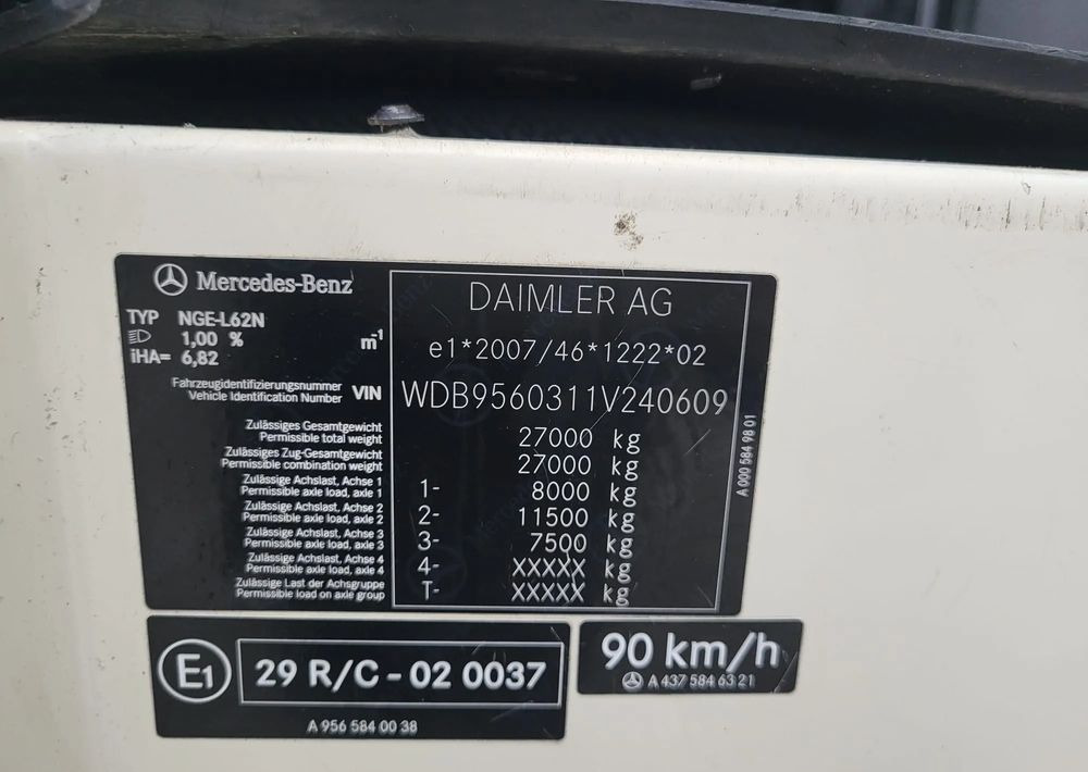 Garbage truck Mercedes-Benz Mercedes-Benz Econic 2630: picture 13