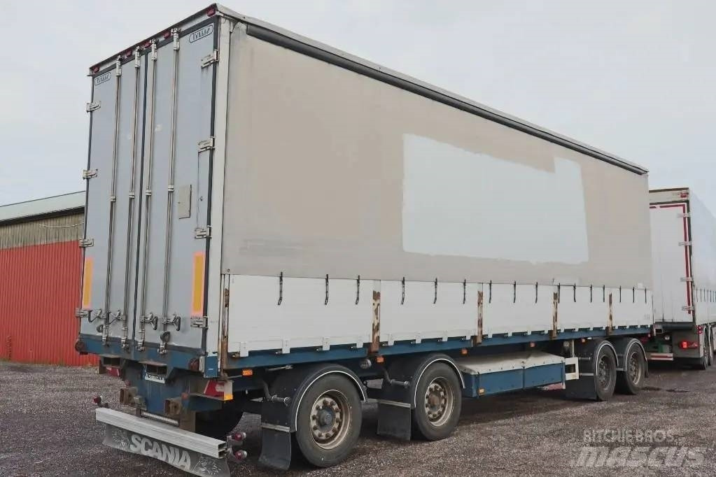 Tyllis 4SKSL Serie 6075 - Curtainsider trailer: picture 4 Tyllis 4SKSL Serie 6075 - Curtainsider trailer: picture 4