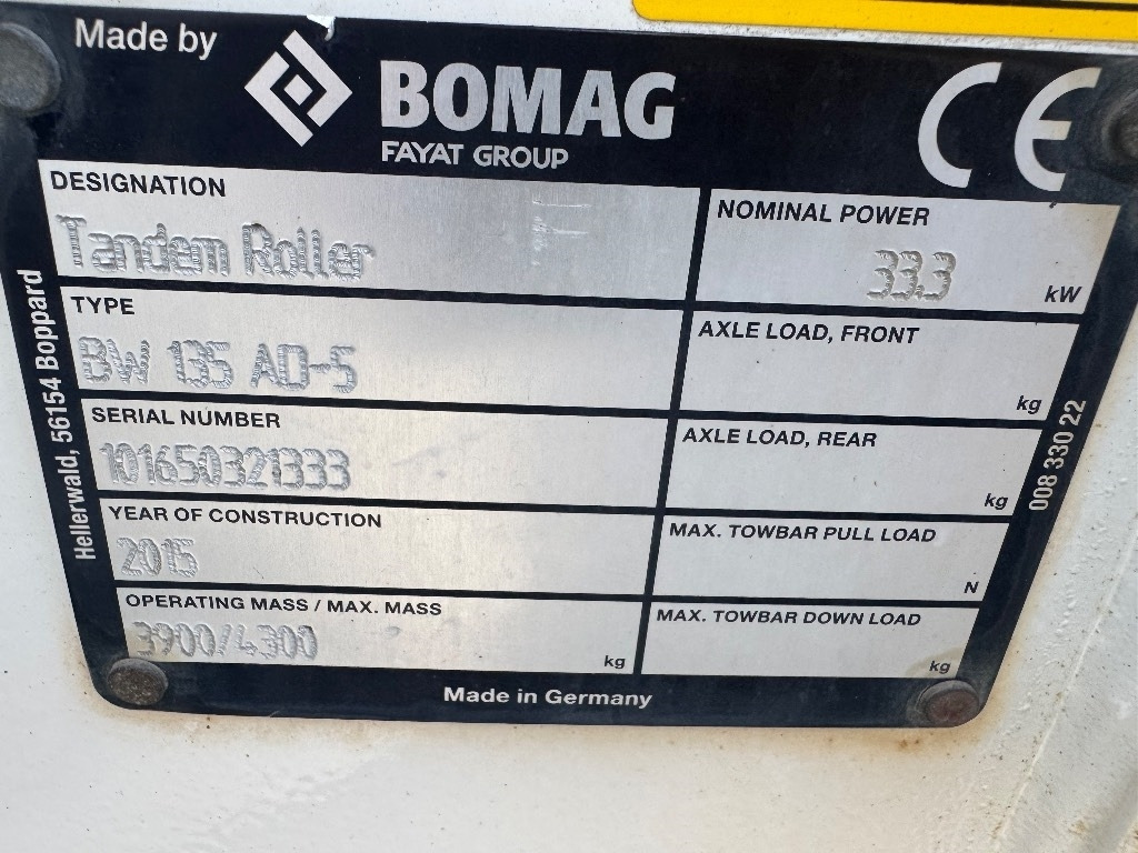 Bomag BW 125 AD-5 - Road roller: picture 5 Bomag BW 125 AD-5 - Road roller: picture 5