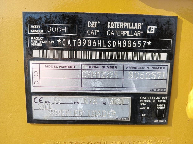 Wheel loader Cat 906H, Hjullastare: picture 14