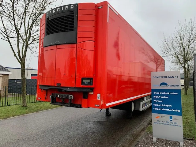 H.T.F. Heiwo HTF 2 axle Frigo trailer 1 axle steering Carrier Vector city dubbele verdamper MOT 03-2026 - Refrigerator semi-trailer: picture 1 H.T.F. Heiwo HTF 2 axle Frigo trailer 1 axle steering Carrier Vector city dubbele verdamper MOT 03-2026 - Refrigerator semi-trailer: picture 1