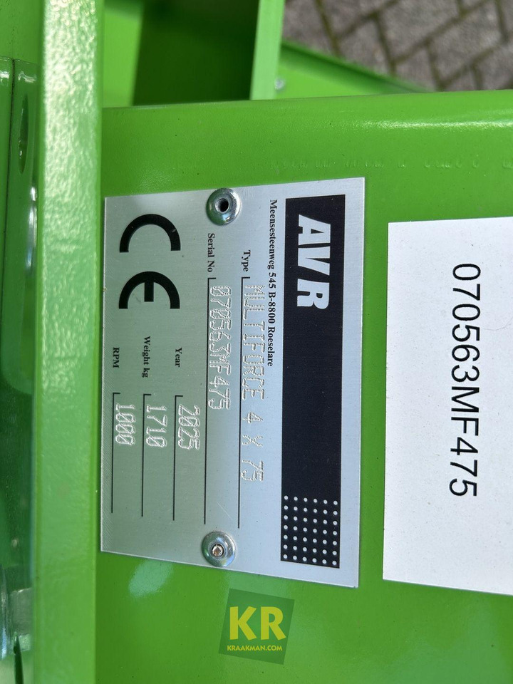 AVR MultiForce - Soil tillage equipment: picture 3 AVR MultiForce - Soil tillage equipment: picture 3