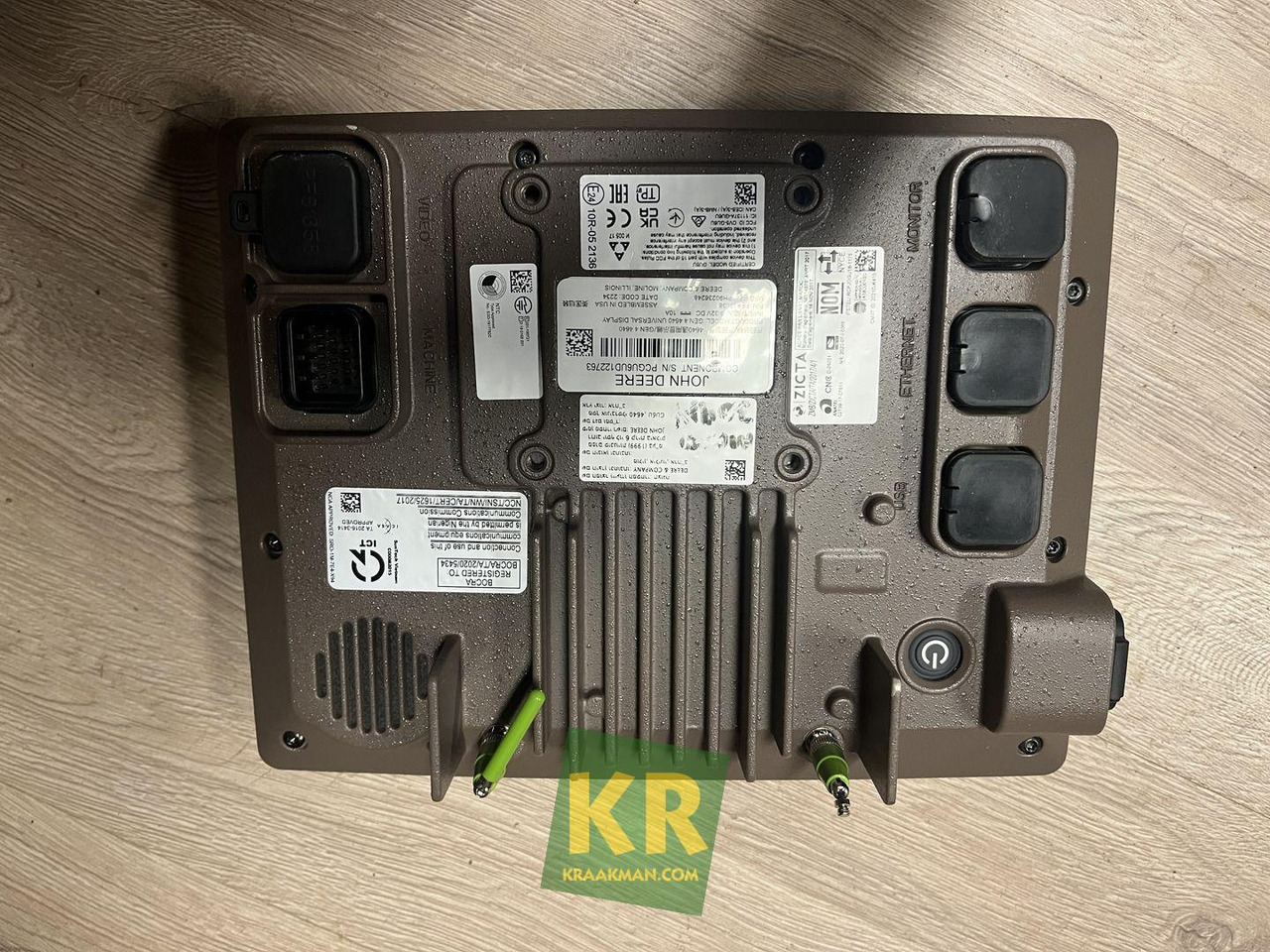 John Deere 4640 Display - Navigation system: picture 2 John Deere 4640 Display - Navigation system: picture 2