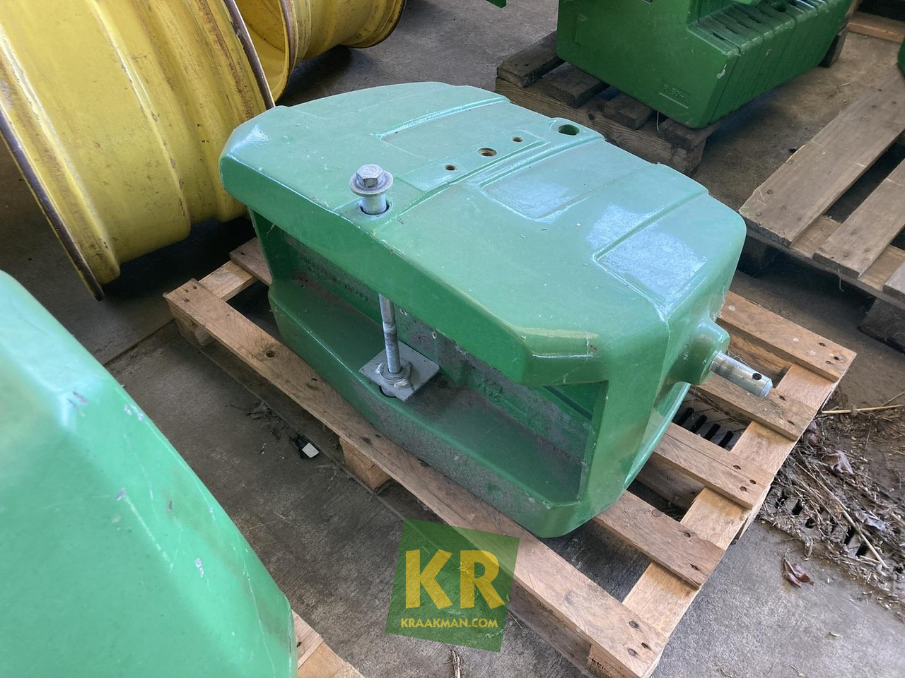John Deere 900 kg - Counterweight: picture 4 John Deere 900 kg - Counterweight: picture 4
