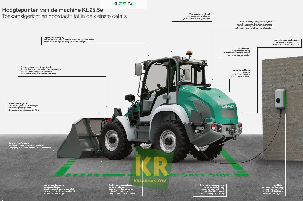 Kramer KL25.5e - Telescopic wheel loader: picture 5 Kramer KL25.5e - Telescopic wheel loader: picture 5