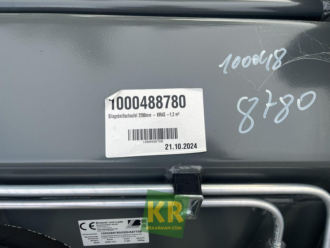 Kramer Voorzetstukken - Loader bucket: picture 5 Kramer Voorzetstukken - Loader bucket: picture 5