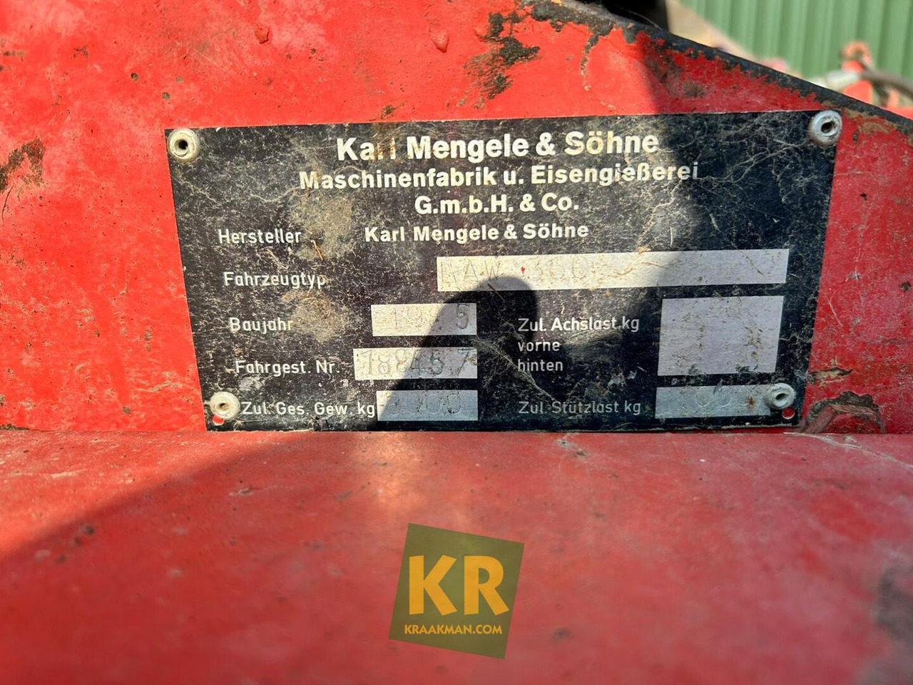 Overig Mengele - Self-loading wagon: picture 3 Overig Mengele - Self-loading wagon: picture 3