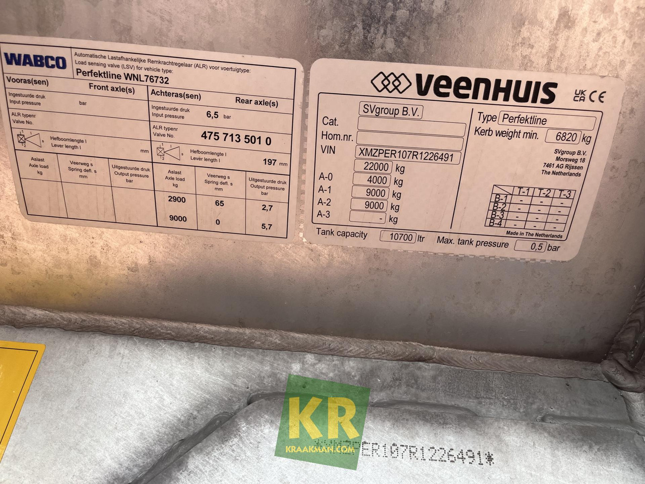 Veenhuis Perfektline - Slurry tanker: picture 3 Veenhuis Perfektline - Slurry tanker: picture 3