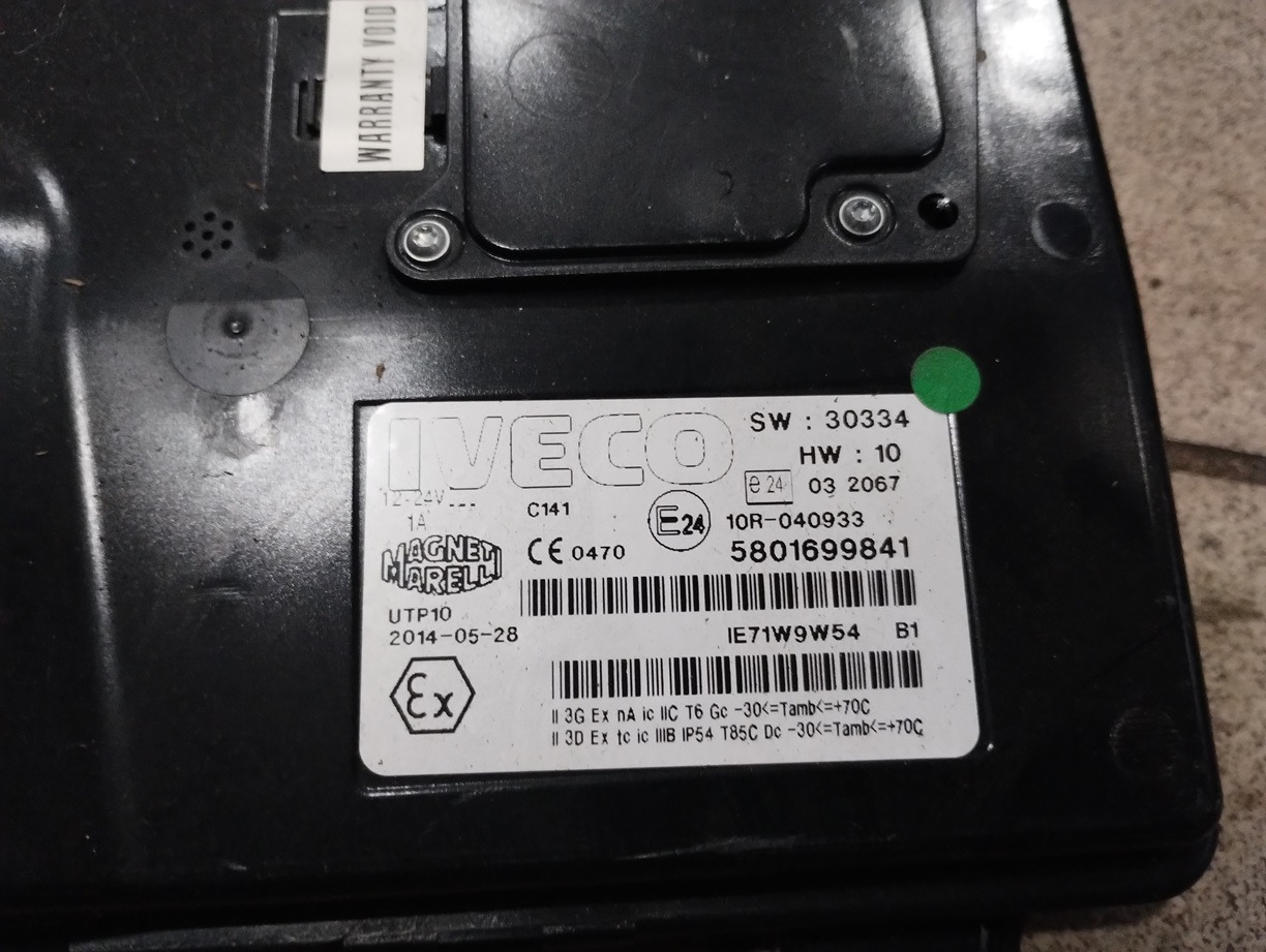 MODUŁ STEROWNIK TELEMATYKI IVECO STARLIS HI-WAY E6 5801699841 - Cab and interior: picture 4 MODUŁ STEROWNIK TELEMATYKI IVECO STARLIS HI-WAY E6 5801699841 - Cab and interior: picture 4
